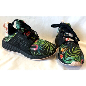 New Balance‎ Womens Tropical Flamingo Shoes Size 7.5 Fresh Foam Cruz Paradise